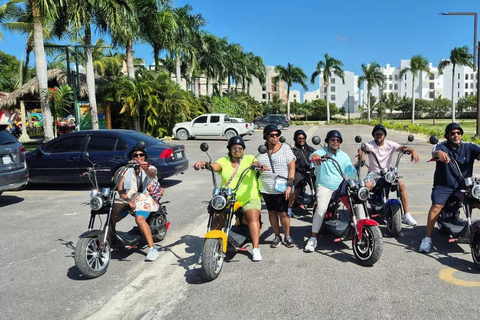 Punta Cana: City Tour with Harley Models E-Scooters