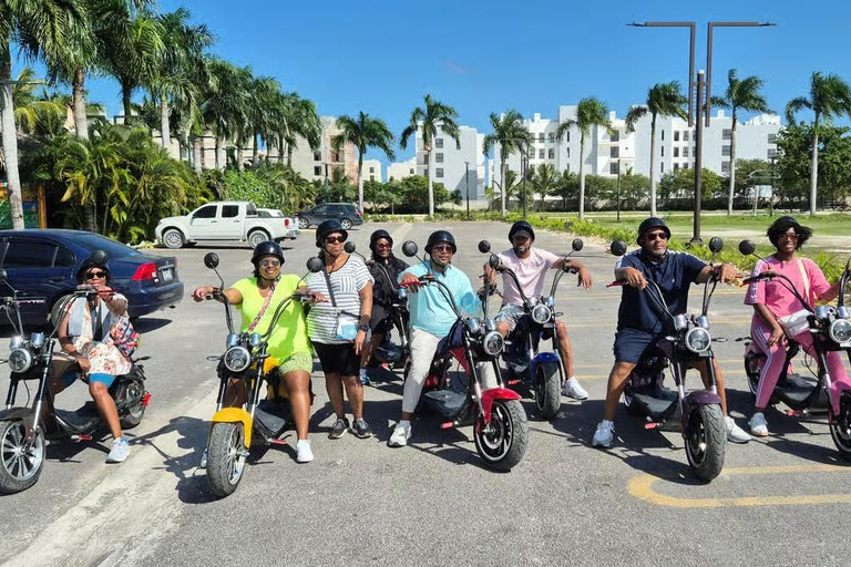 Punta Cana: City Tour with Harley Models E-Scooters