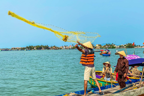 40 Minutos - Paseo en barco por el bosque de Cocoteros de AguaPaseo en barco con traslado al hotel desde Hoi An