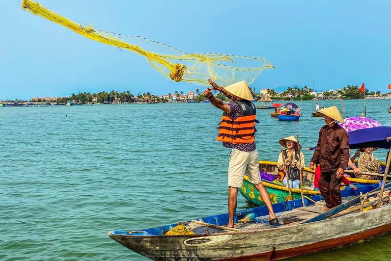 40 Minutos - Paseo en barco por el bosque de Cocoteros de AguaPaseo en barco con traslado al hotel desde Hoi An