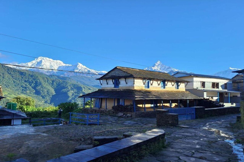 Pokhara: Dagwandeling naar Astham &amp; Dhampus Village