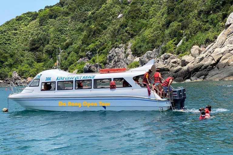 Excursão de mergulho com snorkel na Ilha Cham em lancha rápida saindo de Hoi An/DaNangPartida de Hoi An