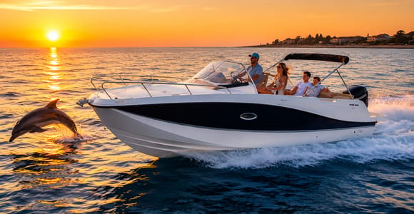 Poreč: Sonnenuntergangsfahrt mit Delfinbeobachtung