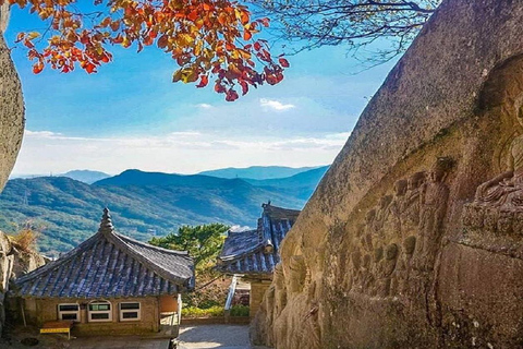 From Busan: Hidden Buddhist Temples Tour Private Day Trip 4-hour Seokbulsa & Hongryongsa Temple Tour