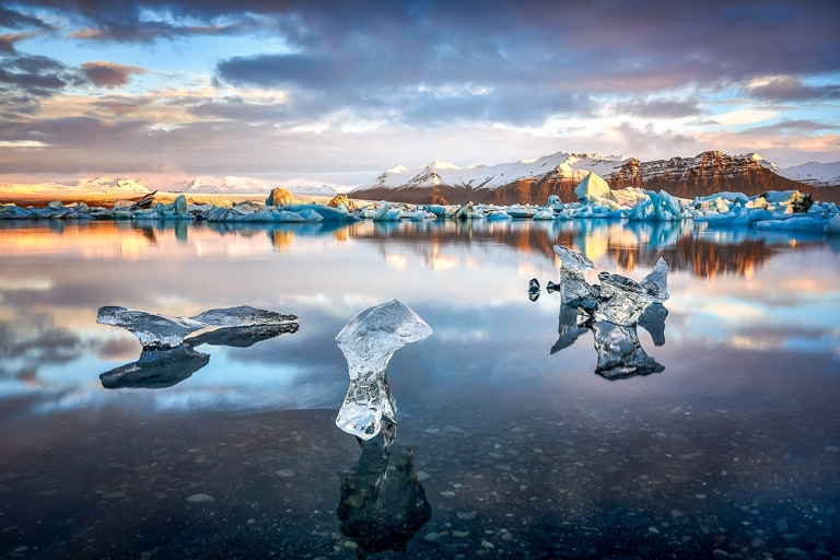 Z Reykjaviku: wycieczka całodniowa do jeziora JökulsárlónWycieczka z odbiorem z wybranych miejsc