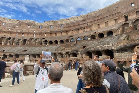 Roma: tour guiado por el Coliseo y la arenaArena Tour en alemán