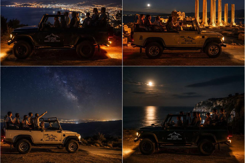 Side: Evening Jeep Safari in the Taurus Mountains w/ Dinner Evening Private Jeep Safari and Boat Tour