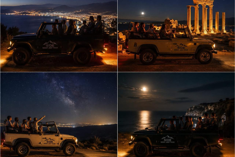 Side: Evening Jeep Safari in the Taurus Mountains w/ Dinner Evening Private Jeep Safari and Boat Tour