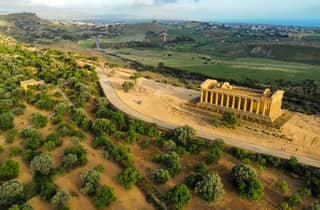 Ab Palermo: Tal der Tempel Geführte Tour mit Mittagessen