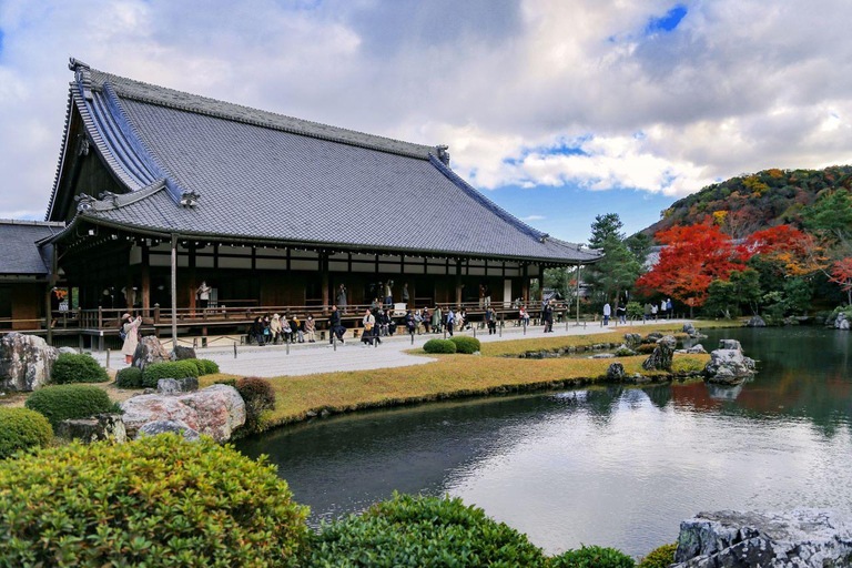 Miyama Gassho-mura Snow Lantern Festival Arashiyama Day Tour Osaka Nipponbashi Station, Exit 2.