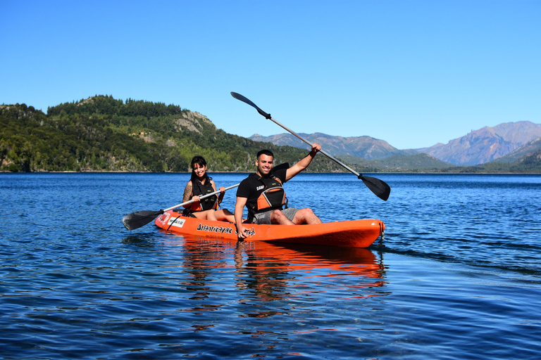 Double kayak adventure on Lake Moreno – Bariloche