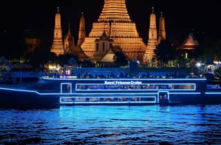 Bangkok: Royal Princess Cruise mit Buffet-Abendessen und Show