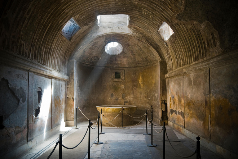 Von Rom aus: Pompeji und Vesuvkrater-Erlebnis mit Mittagessen