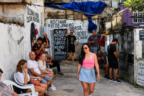 Rio de Janeiro: Rocinha Gate of Heaven (drone) + Favela Tour