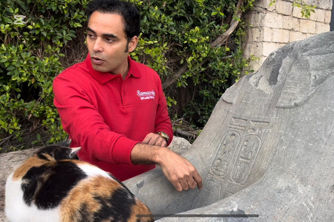 Pyramides, Sakkara et Memphis - Visite privée avec déjeunerVisite privée avec guide, transfert et déjeuner, à l&#039;exclusion des droits d&#039;entrée.