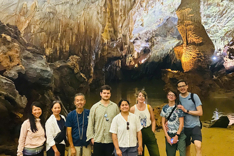 Half-Day Phong Nha Cave Adventure by Dragon Boat Pickup in Phong Nha and drop-off in Hue