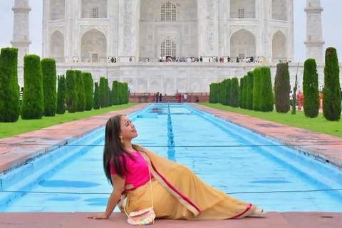 From Delhi: Delhi Agra Same-Day Tour Car Taxi And Guide From: Delhi–Agra Same-Day Tour by Private Car & Guide