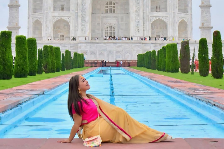 From Delhi: Delhi Agra Same-Day Tour Car Taxi And Guide From: Delhi–Agra Same-Day Tour by Private Car & Guide