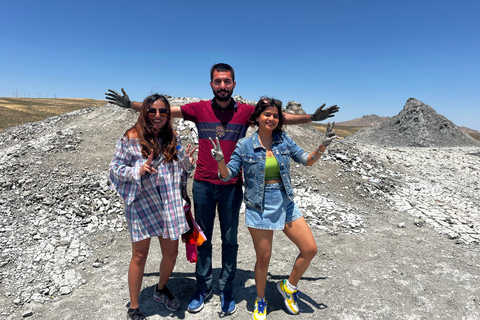 From Baku: Gobustan UNESCO Site & Mud Volcanoes Day Trip GROUP Gobustan & Mud Volcanoes