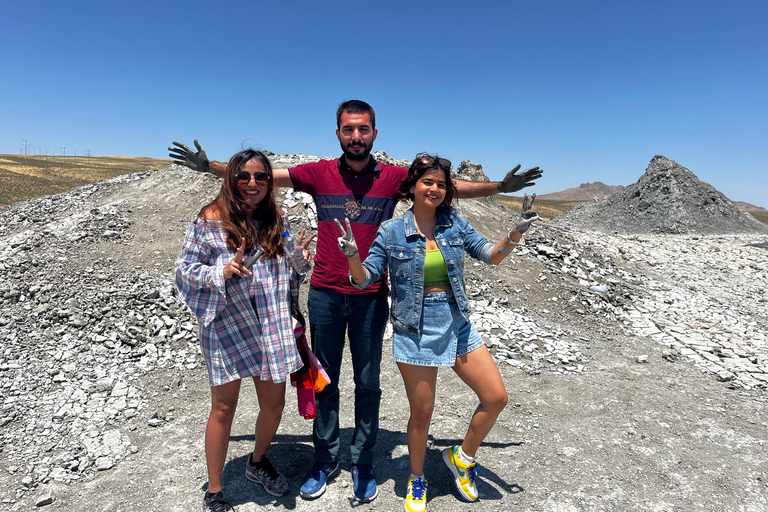 From Baku: Gobustan UNESCO Site & Mud Volcanoes Day Trip GROUP Gobustan & Mud Volcanoes