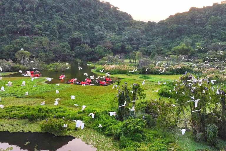 Hanoi: Trang An UNESCO, Mua Cave, Hoa Lu or Dich Long Pagoda GROUP: Hoa Lu, Trang An UNESCO BOAT, Mua Cave, Buffet, Cycle