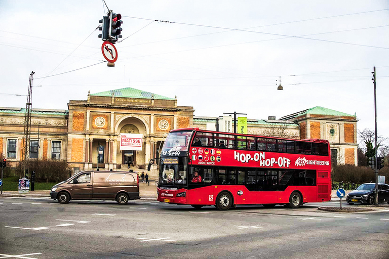 Copenhague: Circuito do Ônibus Hop-On Hop-Off com Passeio de Barco OpcionalTour de ônibus hop-on hop-off de 48 horas