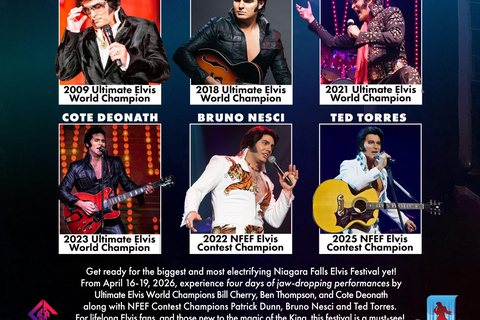 NIAGARA FALLS: Annual Elvis Festival Elvis Festival - Level 6 Thursday 7:30 PM Show