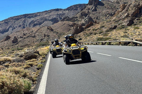 Tenerife: Quad ride to visit Teide National Park by day or at sunset