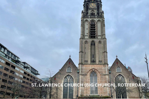 Rotterdam und Kinderdijk Tägliche Rundgangs- und Bootstour