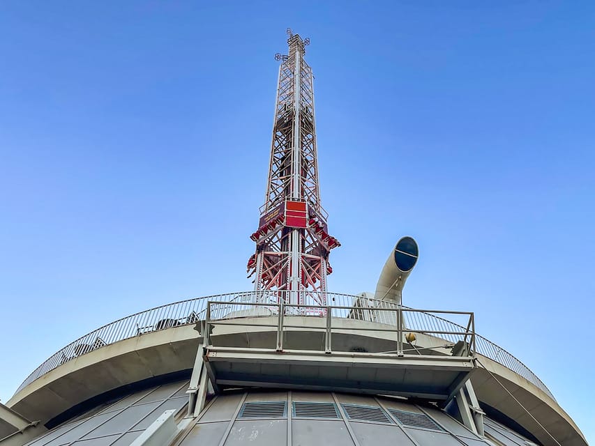 Stratosphere Big Shot, Las Vegas. No that's not an antenna on top of the  building, it's a thrill ride called the …