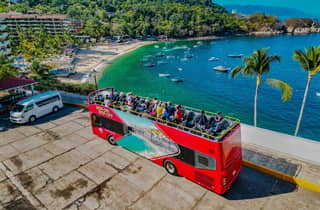 Puerto Vallarta: Hop-On-Hop-Off Stadtbus-Tour