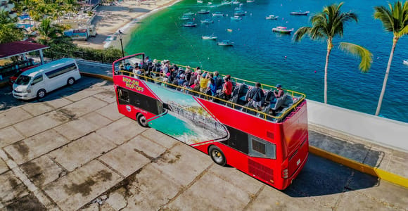 Puerto Vallarta: Hop-On-Hop-Off City Bus Tour