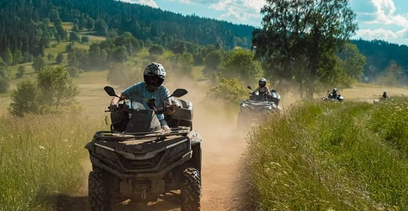 Krakow: Tatra ATV Quads, BBQ & Optional Baths or Zakopane