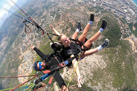 Antalya: Experiencia de Parapente con Traslados al Hotel