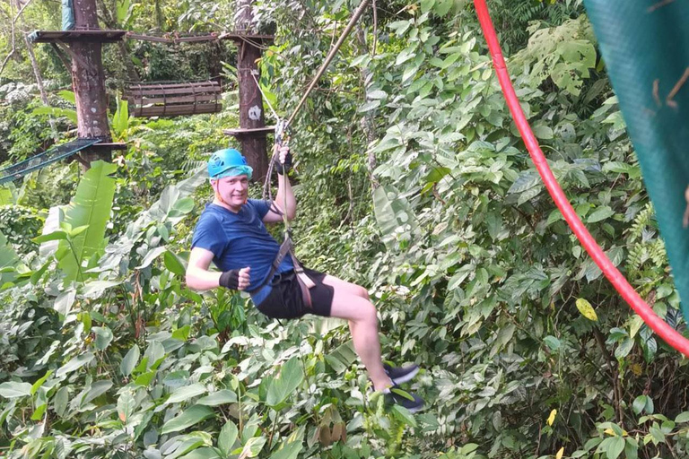 Phuket: Jungle Xtrem Adventures and Zipline Park Advanced Adventure with 65 Platforms