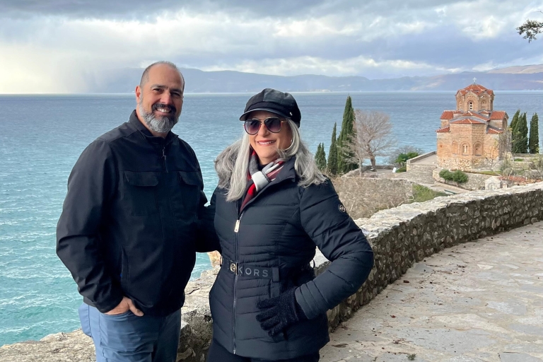 Excursión privada de un día a Ohrid, Macedonia del Norte, desde Tirana