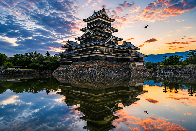 From Nagoya: Kamikochi & Matsumoto Private Transport Nagoya Transport Route | Up to 6 Guests
