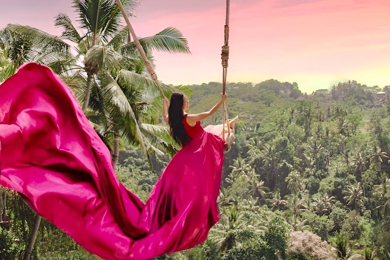 Ubud Signature Experience: Swing, Waterfall & Coffee Ticket Swing & Entrance fees Included