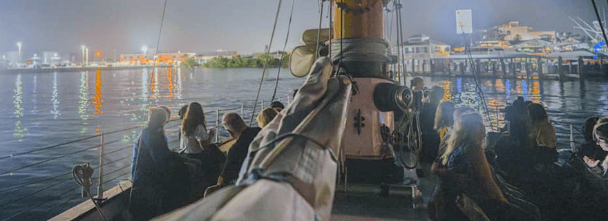 Key West : Croisière en goélette pour la pleine lune avec boissons