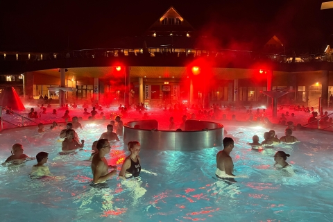 Vanuit Krakau: Chocholow Hot Springs Avond- of DagticketAvondentree met trefpunt (8 uur)