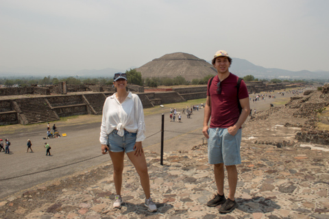 Teotihuacan-Tour+Frühstück in der Höhle+Abholung von CDMX