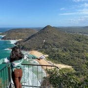 Newcastle: Port Stephens day tour. Dolphins, hike, swim.