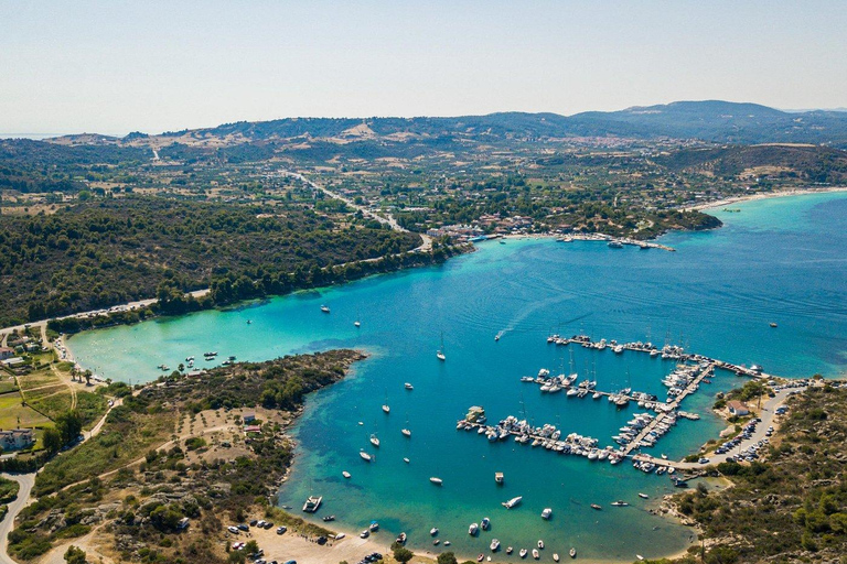Thessaloniki: Blue Lagoon Cruise with Lunch & Swim Stops