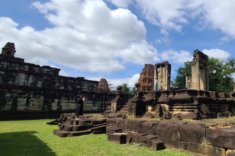 Siem Reap: Excursión de un día a los Templos de Banteay Srey y Roluos