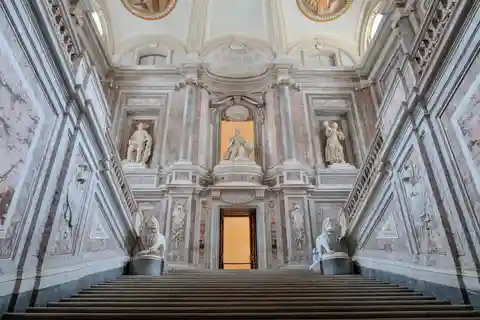 Från Neapel: Caserta Palace biljett och tåg med Audioguide
