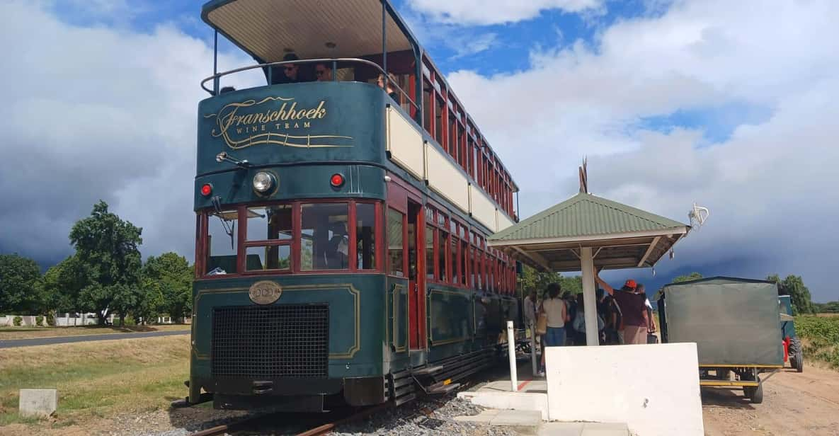 Stellenbosch, Franschhoek Wine Tasting & Tram Ride Group Tour