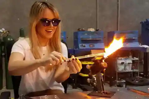 Las Vegas : Cours de soufflage de verre à la torche