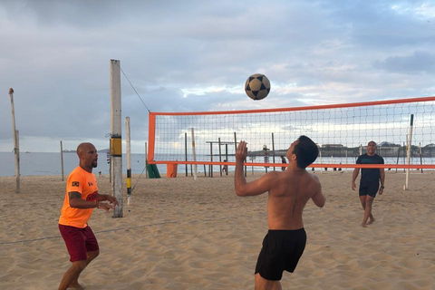 Rio de Janeiro: Footvolley on Copacabana Beach