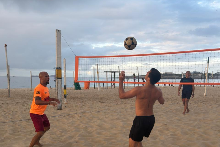 Rio de Janeiro: Footvolley on Copacabana Beach