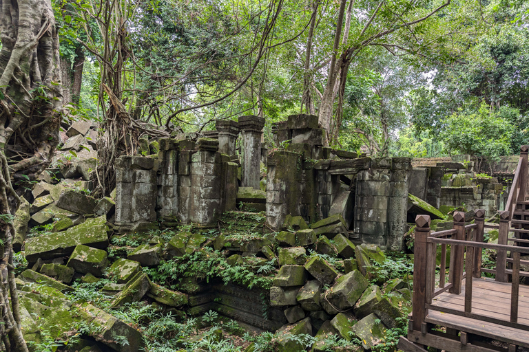 Vanuit Siem Reap: Koh Ker en Beng Mealea privé dagtourGedeelde tour